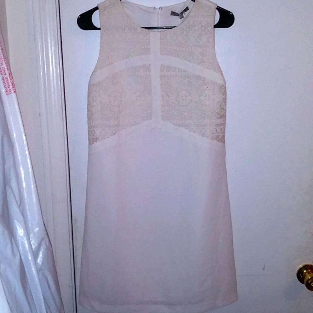 White formal dress
